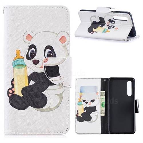 Baby Panda Leather Wallet Case for Huawei P30