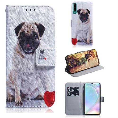 Pug Dog PU Leather Wallet Case for Huawei P30