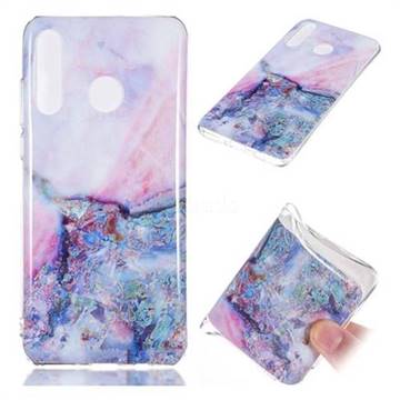 Purple Amber Soft TPU Marble Pattern Phone Case for Huawei P30 Lite