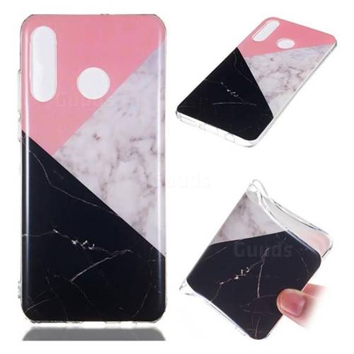 Tricolor Soft TPU Marble Pattern Case for Huawei P30 Lite
