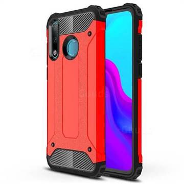 King Kong Armor Premium Shockproof Dual Layer Rugged Hard Cover for Huawei P30 Lite - Big Red