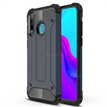 King Kong Armor Premium Shockproof Dual Layer Rugged Hard Cover for Huawei P30 Lite - Navy