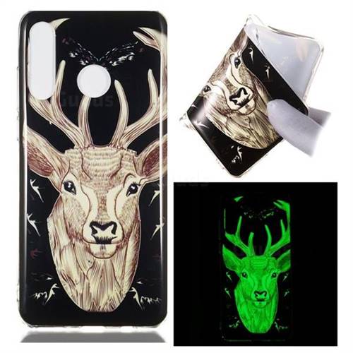 Fly Deer Noctilucent Soft TPU Back Cover for Huawei P30 Lite