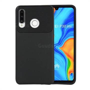 Carapace Soft Back Phone Cover for Huawei P30 Lite - Black
