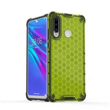 Honeycomb TPU + PC Hybrid Armor Shockproof Case Cover for Huawei P30 Lite - Green