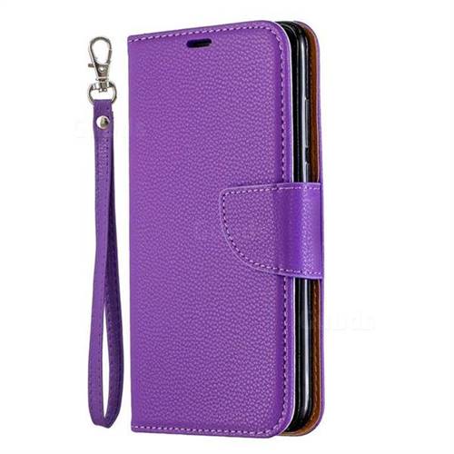 Classic Luxury Litchi Leather Phone Wallet Case for Huawei P30 Lite ...