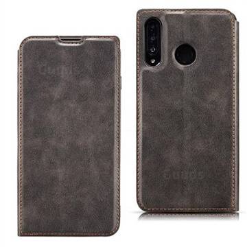 Ultra Slim Retro Simple Magnetic Sucking Leather Flip Cover for Huawei P30 Lite - Starry Sky
