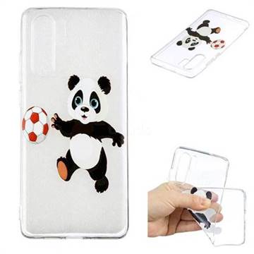 Football Panda Super Clear Soft TPU Back Cover for Huawei P30 Pro