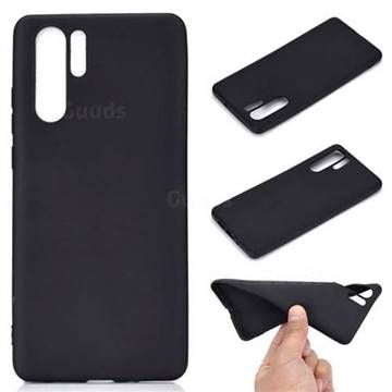 Candy Soft TPU Back Cover for Huawei P30 Pro - Black