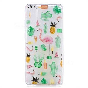 Cactus Flamingos Super Clear Soft TPU Back Cover for Huawei P30 Pro