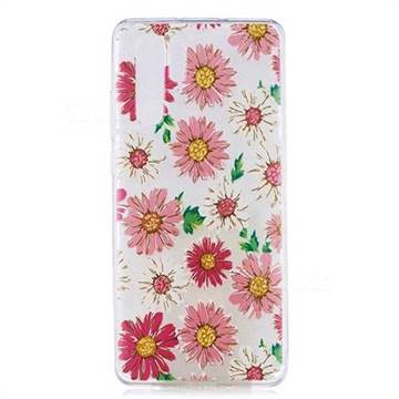 Chrysant Flower Super Clear Soft TPU Back Cover for Huawei P30 Pro