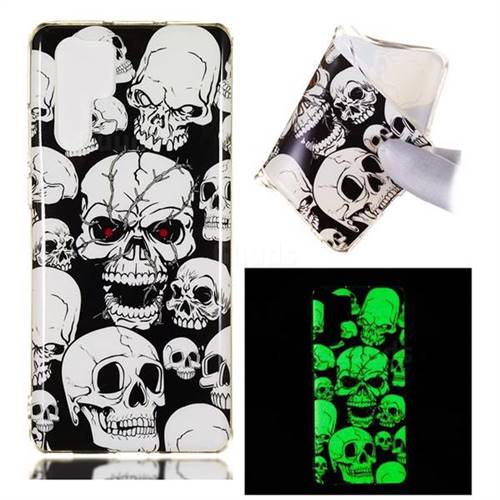 Red-eye Ghost Skull Noctilucent Soft TPU Back Cover for Huawei P30 Pro