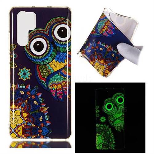 Tribe Owl Noctilucent Soft TPU Back Cover for Huawei P30 Pro