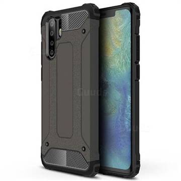 King Kong Armor Premium Shockproof Dual Layer Rugged Hard Cover for Huawei P30 Pro - Bronze