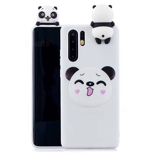Smiley Panda Soft 3D Climbing Doll Soft Case for Huawei P30 Pro