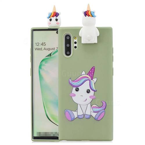 Cute Unicorn Soft 3D Climbing Doll Stand Soft Case for Huawei P30 Pro