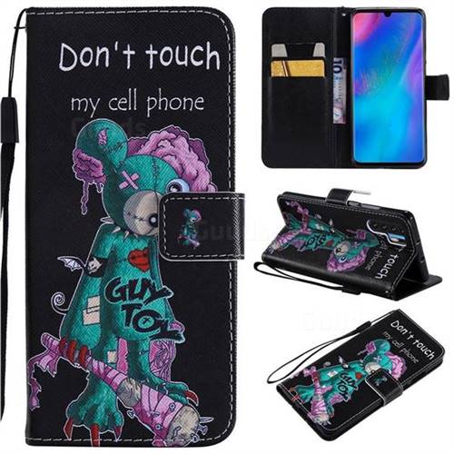 One Eye Mice PU Leather Wallet Case for Huawei P30 Pro