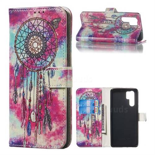 Butterfly Chimes PU Leather Wallet Case for Huawei P30 Pro