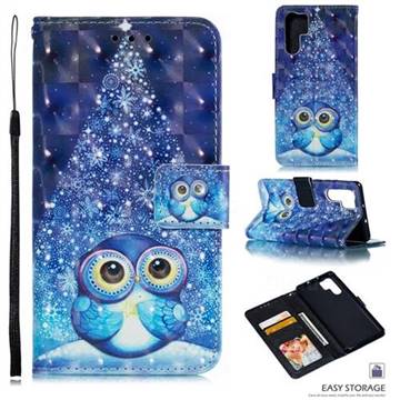 Stage Owl 3D Painted Leather Phone Wallet Case for Huawei P30 Pro