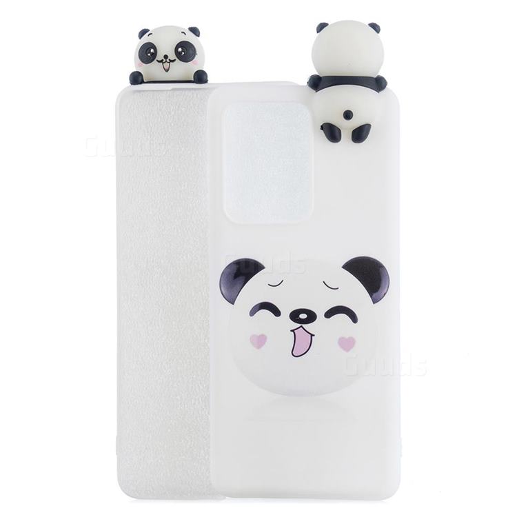 Smiley Panda Soft 3D Climbing Doll Soft Case for Huawei P40