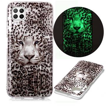 Leopard Tiger Noctilucent Soft TPU Back Cover for Huawei P40 Lite