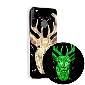 Fly Deer Noctilucent Soft TPU Back Cover for Huawei P40 Lite E