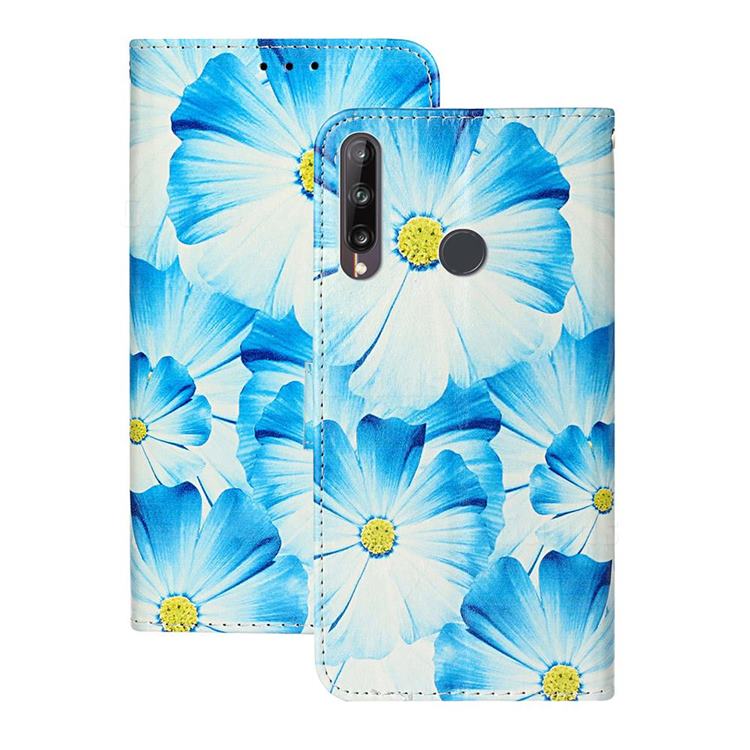 Orchid Flower PU Leather Wallet Case for Huawei P40 Lite E