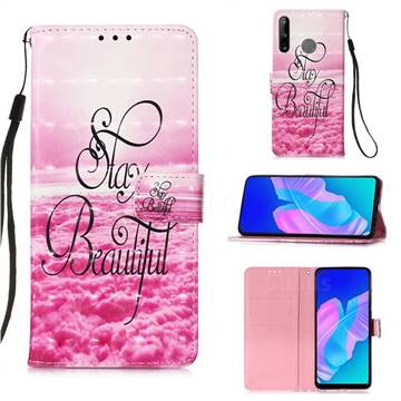 Beautiful 3D Painted Leather Wallet Case for Huawei P40 Lite E