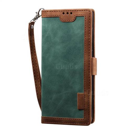 Luxury Retro Stitching Leather Wallet Phone Case for Huawei P40 Pro ...