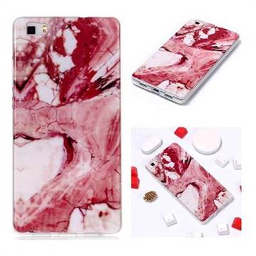 Pork Belly Soft TPU Marble Pattern Phone Case for Huawei P8 Lite P8lite
