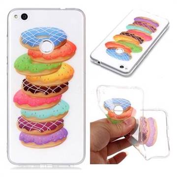 Melaleuca Donuts Super Clear Soft TPU Back Cover for Huawei P8 Lite 2017 / P9 Honor 8 Nova Lite