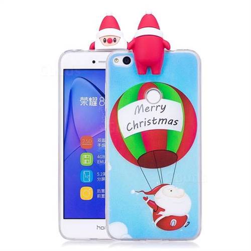 Balloon Santa Claus Soft 3D Climbing Doll Soft Case for Huawei P8 Lite 2017 / P9 Honor 8 Nova Lite
