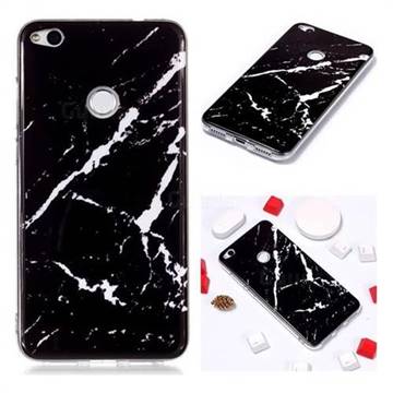 Black Rough white Soft TPU Marble Pattern Phone Case for Huawei P8 Lite 2017 / P9 Honor 8 Nova Lite