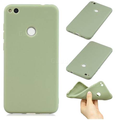 Anekdote In hoeveelheid Hijgend Candy Soft Silicone Phone Case for Huawei P8 Lite 2017 / P9 Honor 8 Nova  Lite - Pea Green - TPU Case - Guuds