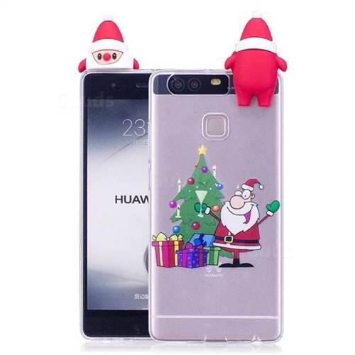Christmas Spree Soft 3D Climbing Doll Soft Case for Huawei P9