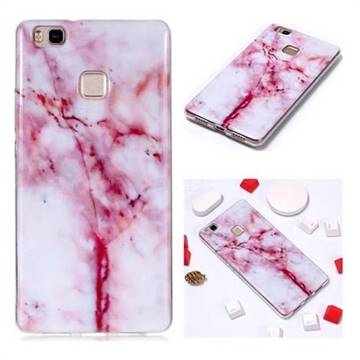 Red Grain Soft TPU Marble Pattern Phone Case for Huawei P9 Lite G9 Lite
