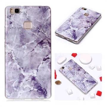 Light Gray Soft TPU Marble Pattern Phone Case for Huawei P9 Lite G9 Lite