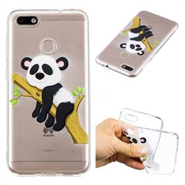 Tree Panda Super Clear Soft TPU Back Cover for Huawei P9 Lite Mini (Y6 Pro 2017)