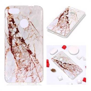 White Crushed Soft TPU Marble Pattern Phone Case for Huawei P9 Lite Mini (Y6 Pro 2017)