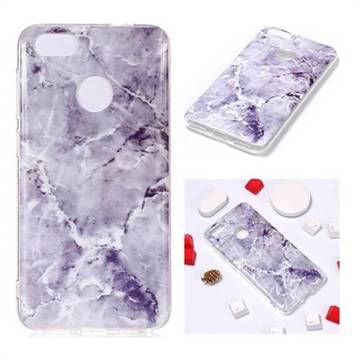 Light Gray Soft TPU Marble Pattern Phone Case for Huawei P9 Lite Mini (Y6 Pro 2017)