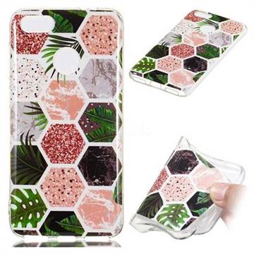 Rainforest Soft TPU Marble Pattern Phone Case for Huawei P9 Lite Mini (Y6 Pro 2017)