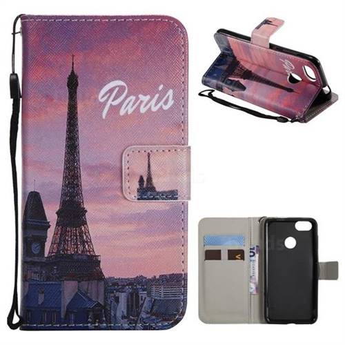 kennisgeving Merchandiser Verdeel Paris Eiffel Tower PU Leather Wallet Case for Huawei P9 Lite Mini (Y6 Pro  2017) - Leather Case - Guuds