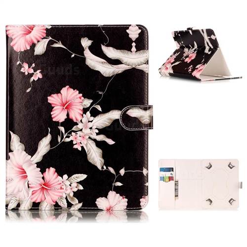 7 inch Tablet Universal Case PU Leather Flip Cover for Android Tablet - Azalea Flower