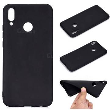 Candy Soft TPU Back Cover for Huawei P Smart (2019) - Black