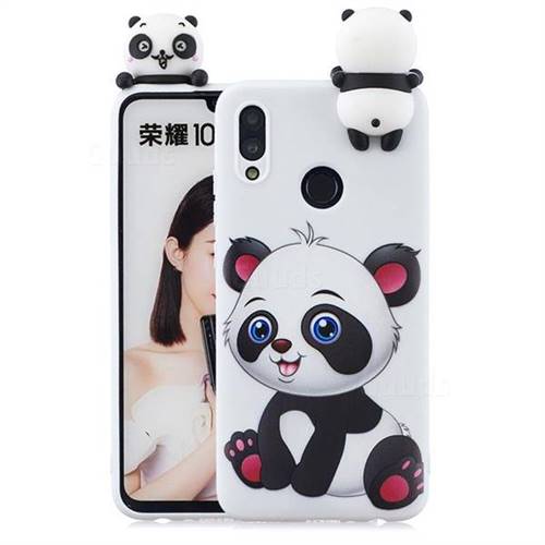 Panda Girl Soft 3D Climbing Doll Soft Case for Huawei P Smart (2019)
