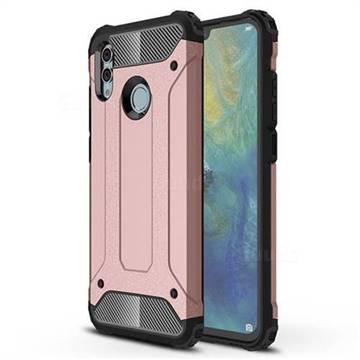 King Kong Armor Premium Shockproof Dual Layer Rugged Hard Cover for Huawei P Smart (2019) - Rose Gold
