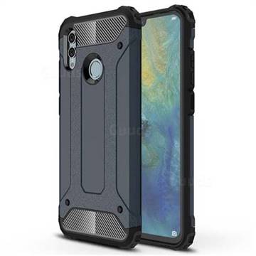King Kong Armor Premium Shockproof Dual Layer Rugged Hard Cover for Huawei P Smart (2019) - Navy