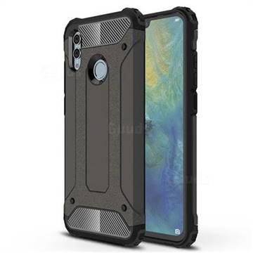 King Kong Armor Premium Shockproof Dual Layer Rugged Hard Cover for Huawei P Smart (2019) - Bronze