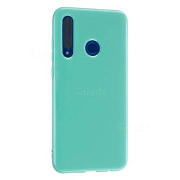 2mm Candy Soft Silicone Phone Case Cover for Huawei P Smart (2019) - Light Blue