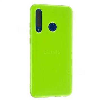 2mm Candy Soft Silicone Phone Case Cover for Huawei P Smart (2019) - Bright Green